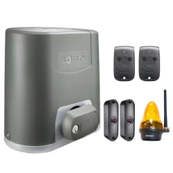 Somfy ELIXO 500 230 V RTS 1216452 Eco Comfort Pack zestaw automatyki do bram przesuwnych do 8 m i 500 kg