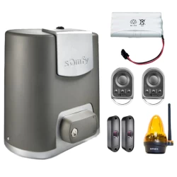 Somfy ELIXO 500 3S RTS Comfort Pack 1216364 zestaw automatyki do bram przesuwnych do 8 m i 500 kg